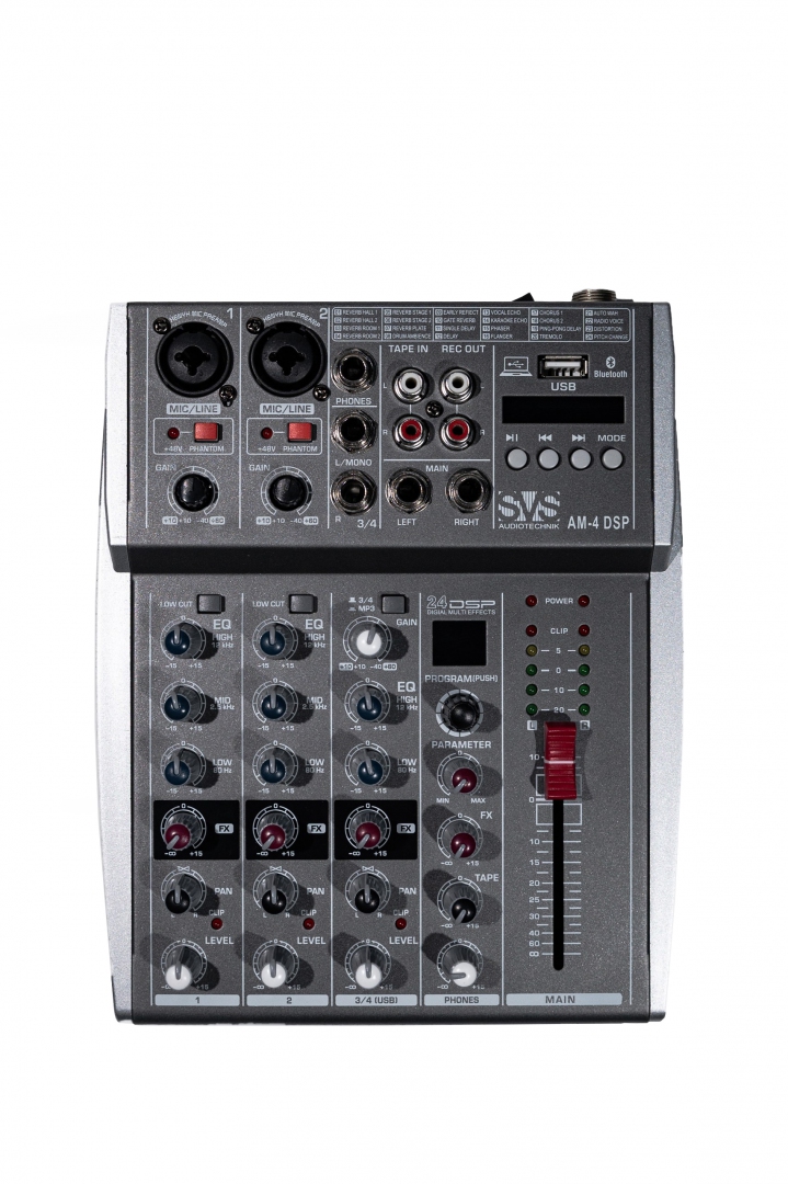 SVS Audiotechnik mixers AM-4 DSP Аналоговый микшерный пульт, 4-канала в Туле
