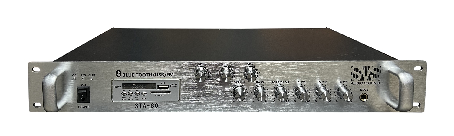 SVS Audiotechnik STA-80 Микшер-усилитель для систем Public Address в Туле
