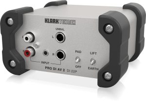 Klark Teknik DI 22P пассивный стерео директ-бокс в Туле